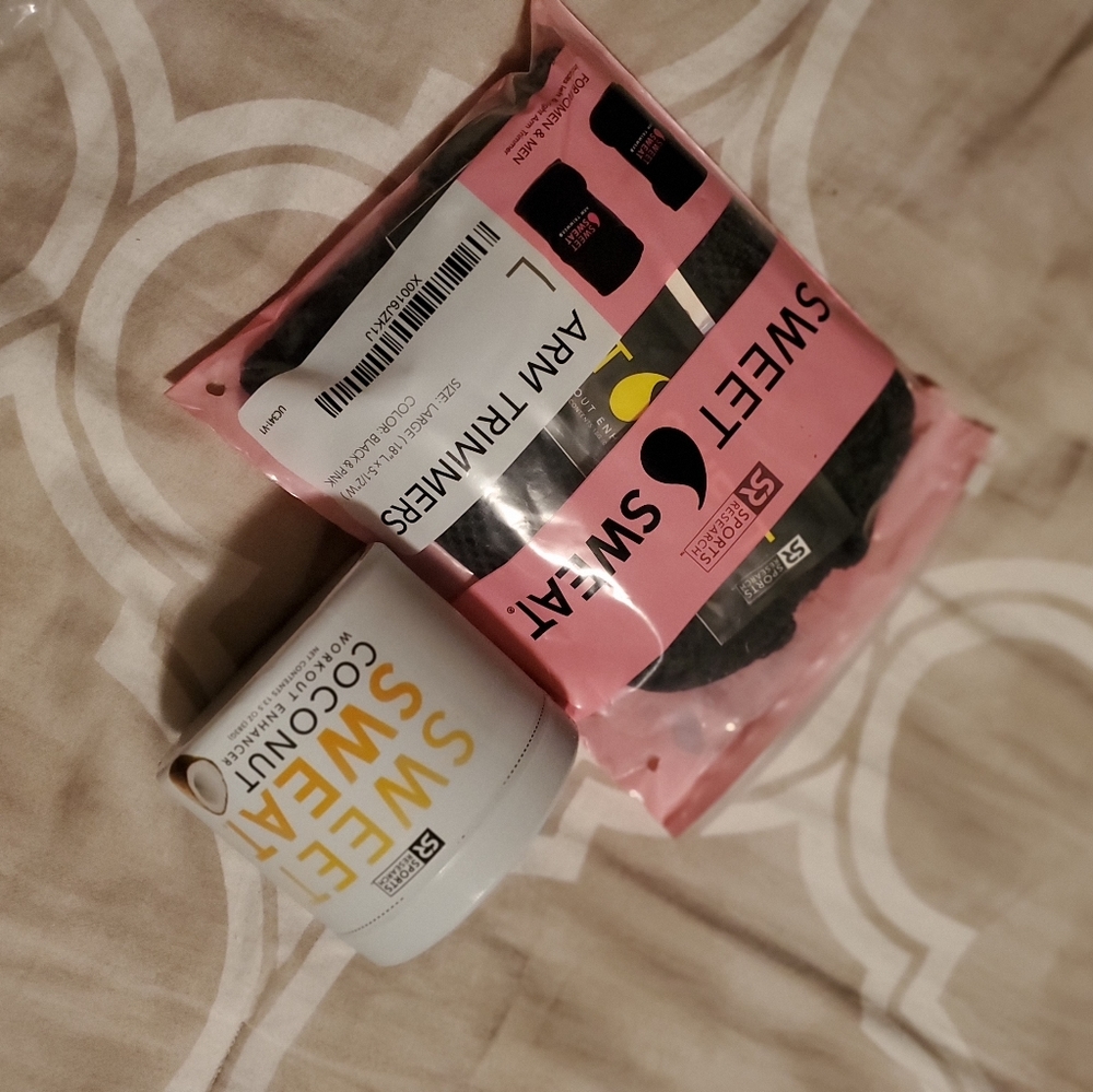 Sweet Sweat Arm Trimmers with sweat cream